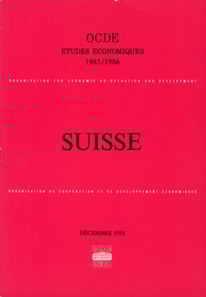 Etudes economiques de l'OCDE : Suisse 1986