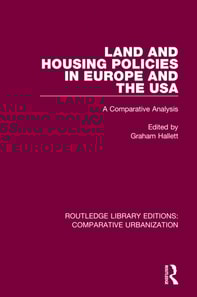 Land and Housing Policies in Europe and the USA