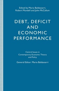 Debt Deficit And Economic Performance