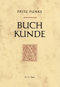 Buchkunde