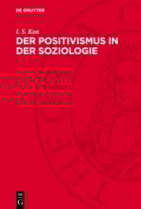 Der Positivismus in der Soziologie