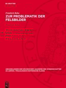 Zur Problematik der Felsbilder