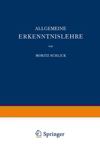 Allgemeine Erkenntnislehre