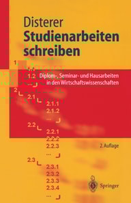 Studienarbeiten schreiben