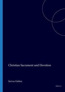 Christian Sacrament and Devotion