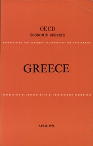 OECD Economic Surveys: Greece 1976