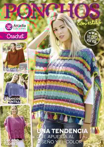 Crochet Ponchos con estilo