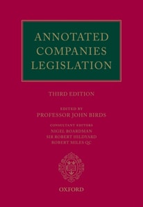 Annotated Companies Legislation
