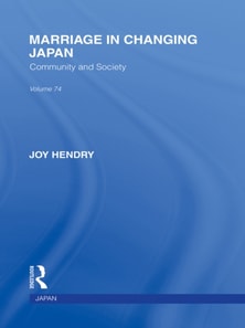 Marriage in Changing Japan