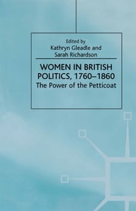 Women in British Politics, 1780-1860