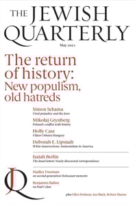Jewish Quarterly 244 The Return of History