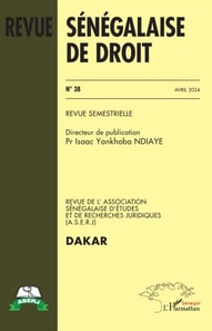 Revue Sénégalaise de Droit N° 38
