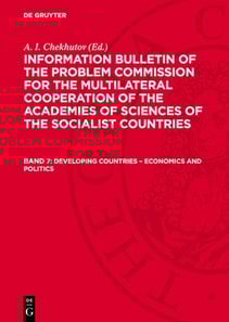 Developing Countries - Economics and Politics