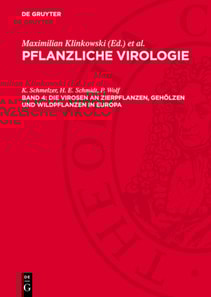 Die Virosen an Zierpflanzen, Gehölzen und Wildpflanzen in Europa