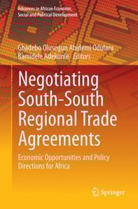 Negotiating South-South Regional Trade Agreements