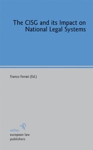 CISG and its Impact on National Legal Systems
