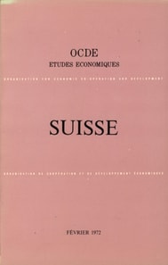 Etudes economiques de l'OCDE : Suisse 1972