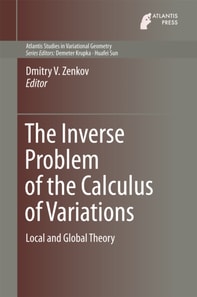 Inverse Problem of the Calculus of Variations