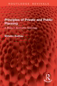 Principles of Private and Public Planning