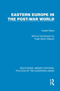 Eastern Europe in the Post-War World
