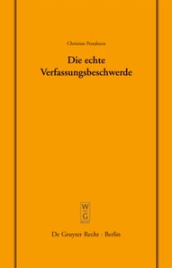 Die echte Verfassungsbeschwerde