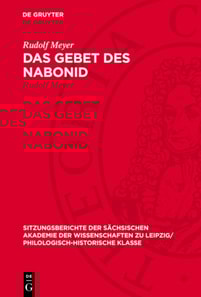 Das Gebet des Nabonid