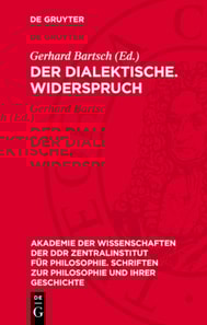 Der dialektische. Widerspruch