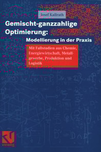 Gemischt-ganzzahlige Optimierung: Modellierung in der Praxis