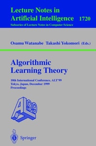 Algorithmic Learning Theory