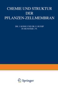 Chemie und Struktur der Pflanzen-Zellmembran