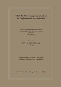 Über die Umformung von Drehstrom in Einphasenstrom mit Umrichtern