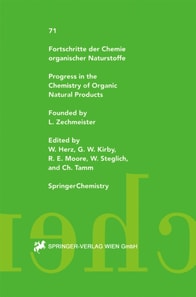 Fortschritte der Chemie organischer Naturstoffe / Progress in the Chemistry of Organic Natural Products