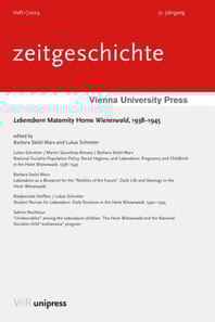 Lebensborn Maternity Home Wienerwald, 1938-1945
