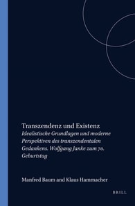 Transzendenz und Existenz