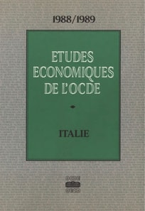Etudes economiques de l'OCDE : Italie 1989