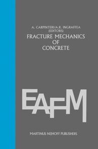 Fracture mechanics of concrete: Material characterization and testing