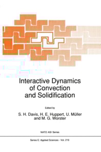 Interactive Dynamics of Convection and Solidification