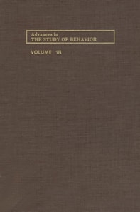 Advances in the Study of Behavior