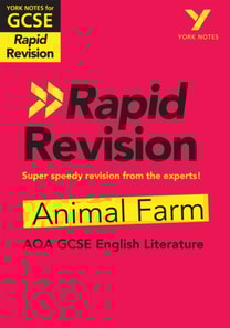 York Notes RAPID AQA GCSE Rapid Revision Animal Farm (eBook) - for 2026, 2027 exams
