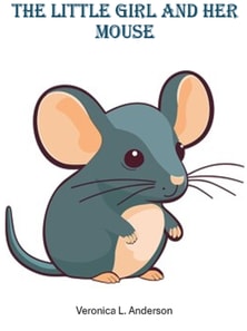 Little Girl And Her Mouse