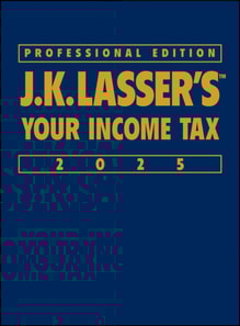 J.K. Lasser's Your Income Tax 2025, Professional Edition