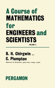 Course of Mathematics for Engineerings and Scientists