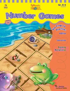 Funtastic Frogs(TM) Number Games, Grades K - 2