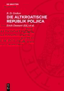 Die altkroatische Republik Poljica