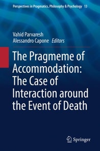 Pragmeme of Accommodation: The Case of Interaction around the Event of Death