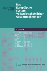 Das Europäische System Volkswirtschaftlicher Gesamtrechnungen