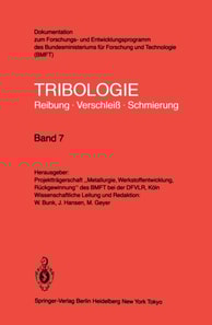 Oberflächenbehandlung · Bearbeitungsverfahren