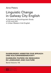 Linguistic Change in Galway City English