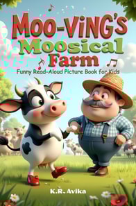 Moo-ving's Moosical Farm: Funny Read-Aloud Picture Book for Kids