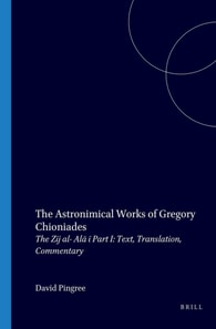 Astronomical Works of Gregory Chioniades